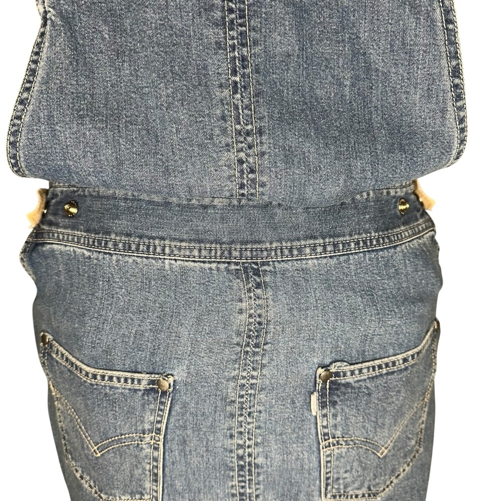 Levi’s Silvertab Vintage Denim Overall Dress 90s Y2K - Women’s Size Small - Picture 12 of 15